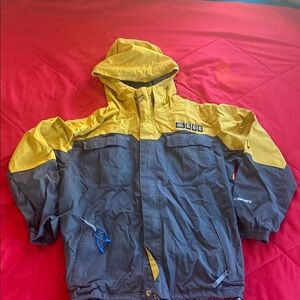 686 Yellow and Gray Snowboard jacket